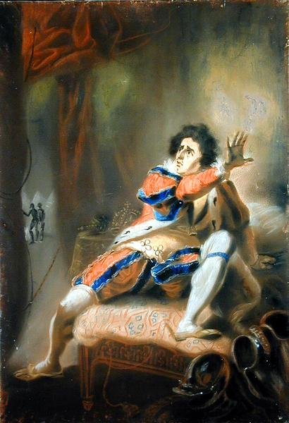 John Philip Kemble (1757-1823) - Shakespeares Richard III (pastell på vellum) av John Eckstein