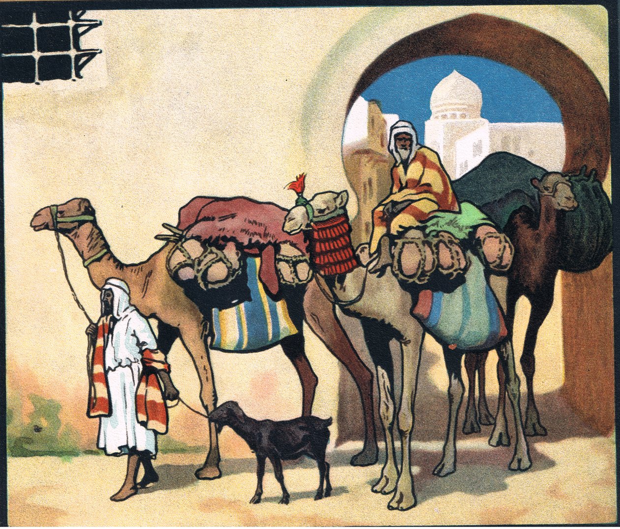 Camel Train, illustrasjon fra 