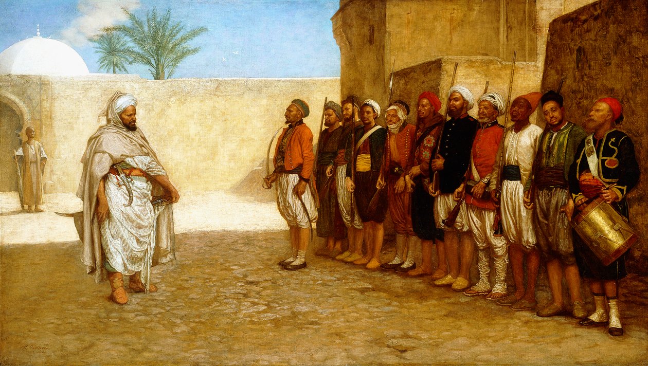 Hærens omorganisering i Marokko, 1872 av John Evan Hodgson