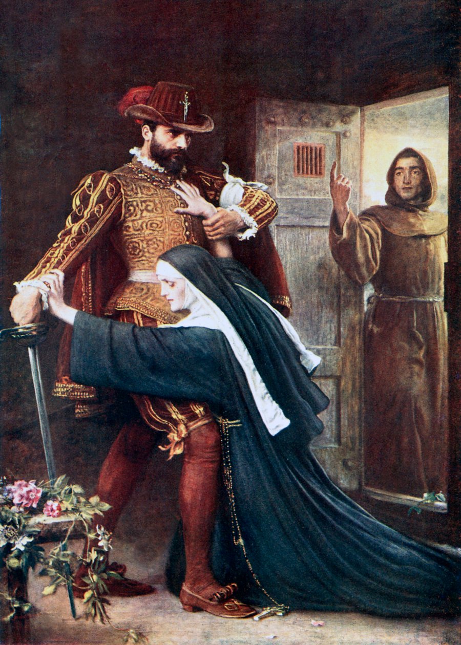 Barmhjertighet: St. Bartholomeus#39; dag av John Everett (after) Millais