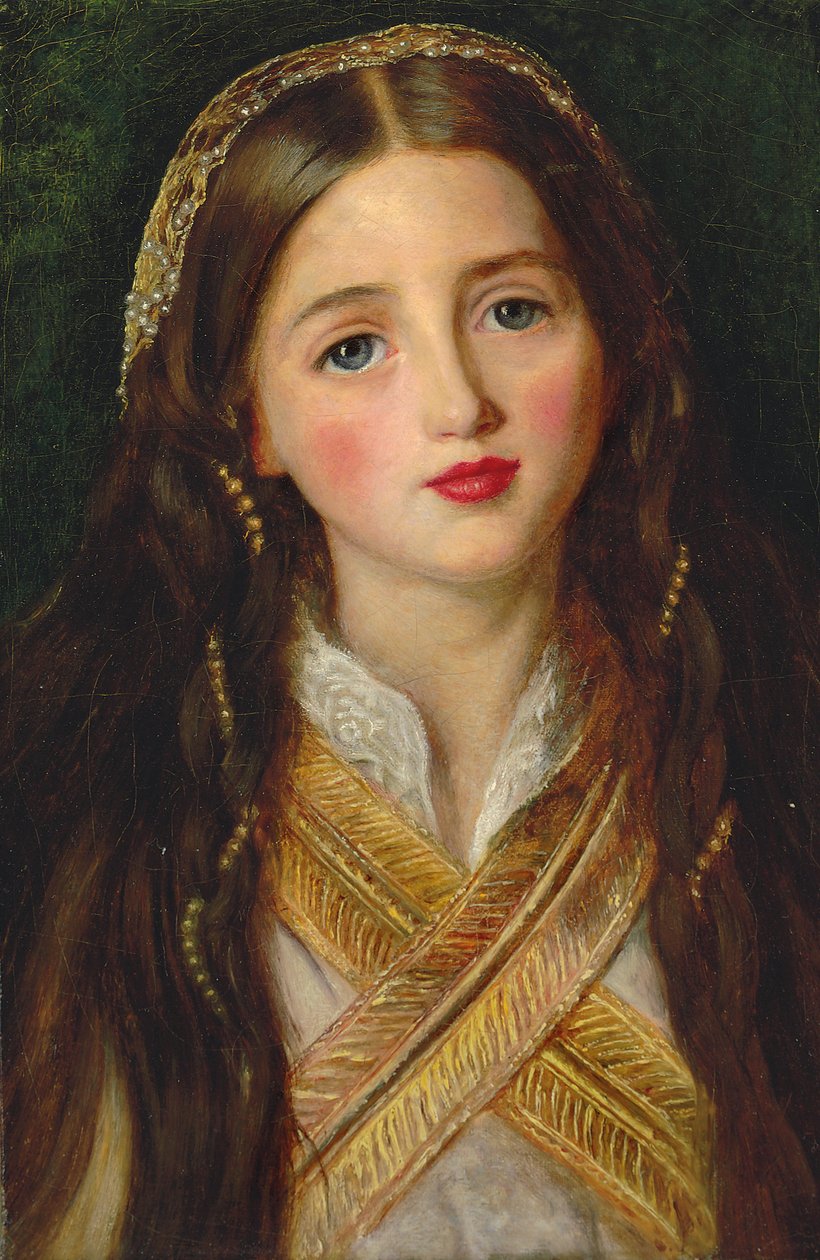 Alice Gray (olje på lerret) av John Everett Millais