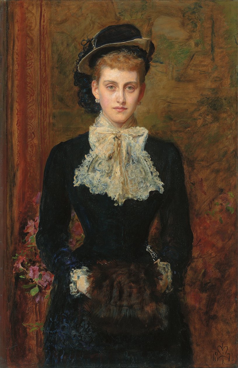 Grevinne de Pourtales, den tidligere fruen, 1876 av John Everett Millais