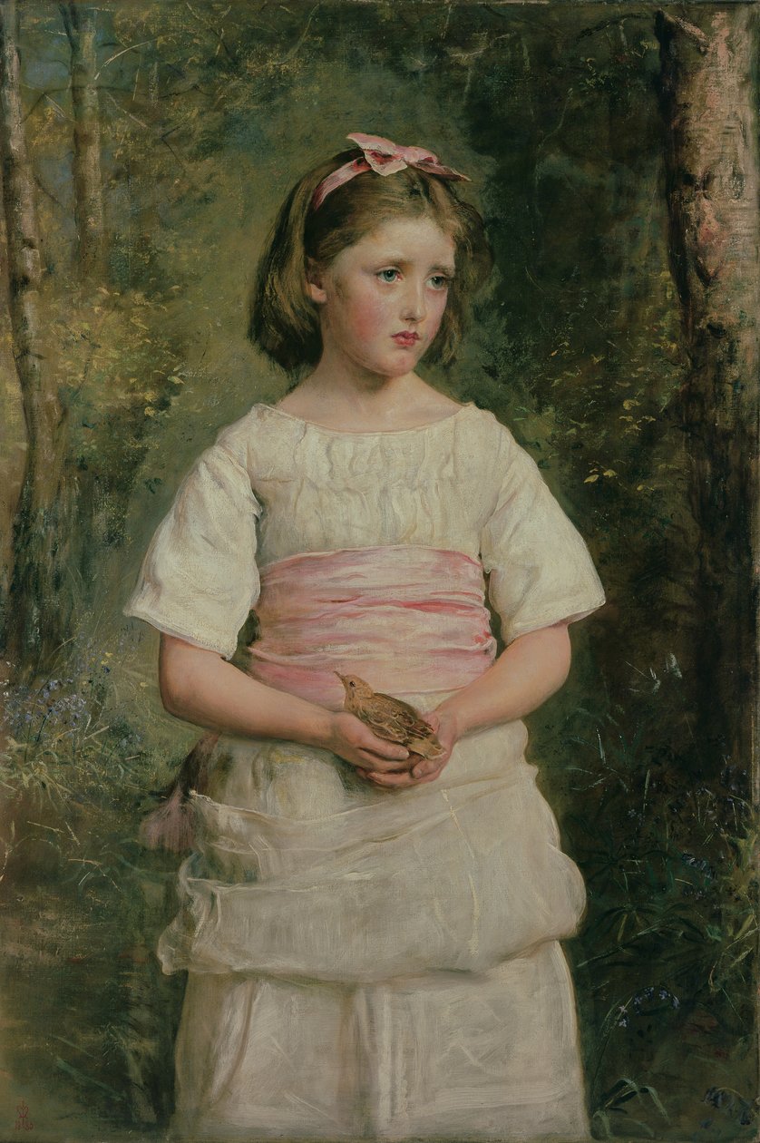 Droppet fra reiret av John Everett Millais