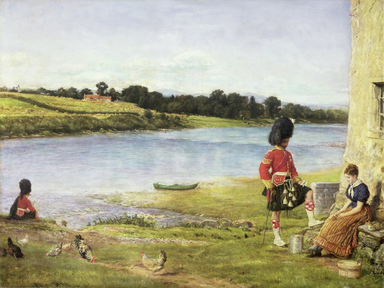 Strømmer til havet, 1871 av John Everett Millais