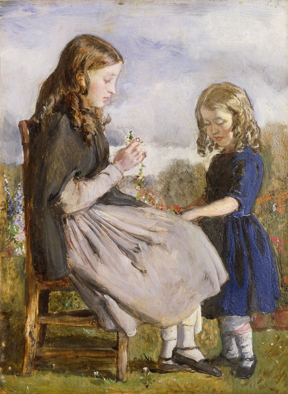 Garland Weavers, ca. 1846 av John Everett Millais