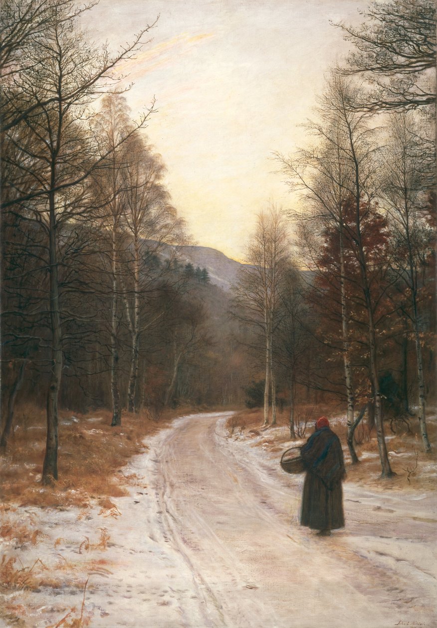Glen Birnam av John Everett Millais