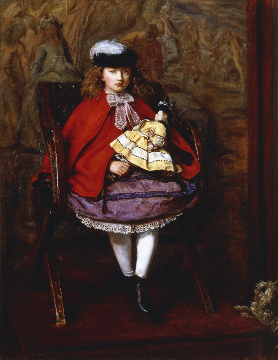 Lilly, datter av John Noble, 1864 av John Everett Millais