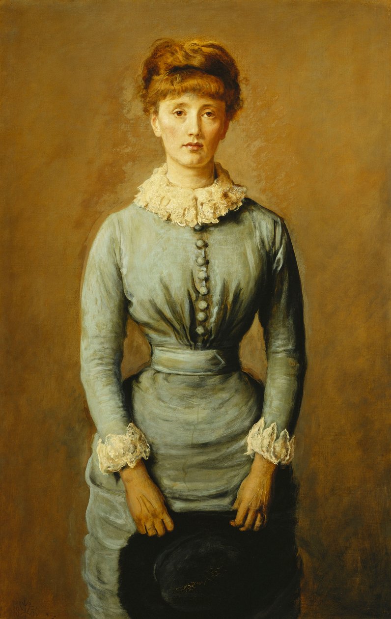 Frøken Evelyn Otway, 1880 av John Everett Millais