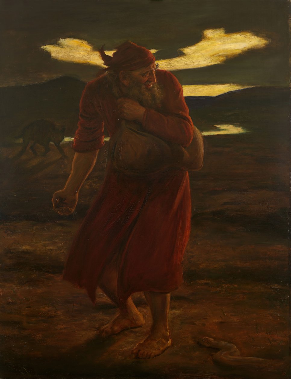 Lignelsen om ugresset, 1865. av John Everett Millais