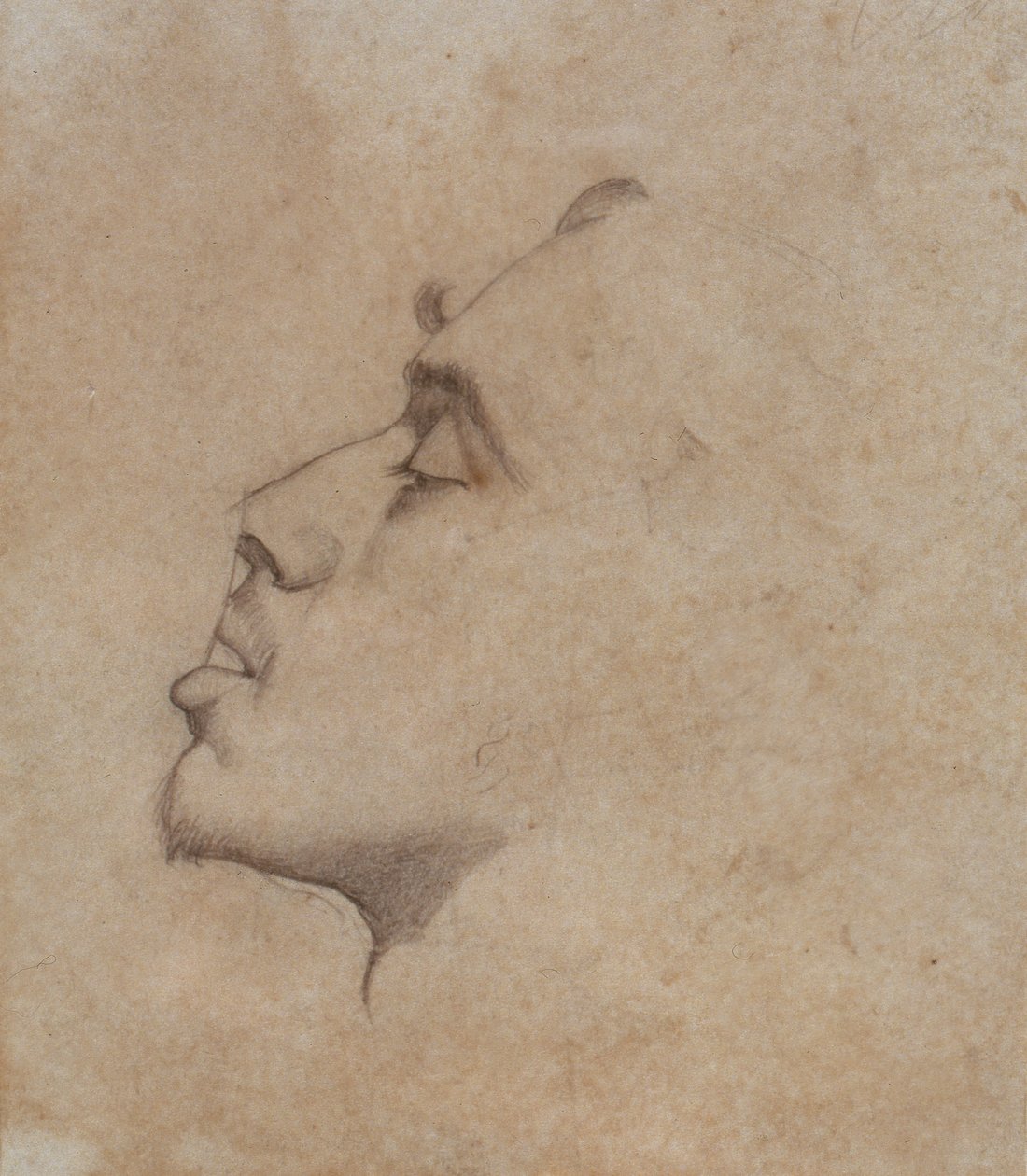 Portrettsjef av Dante Gabriel Rossetti (1828-82) av John Everett Millais