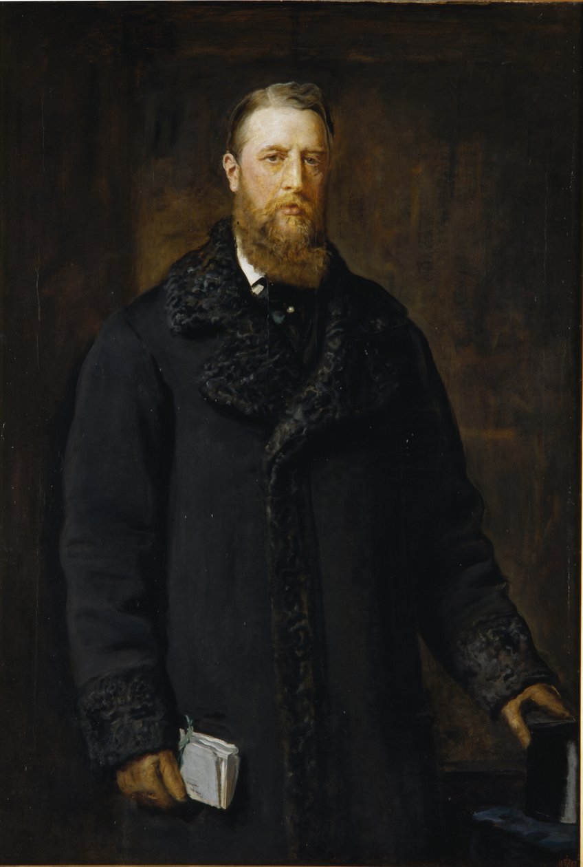 Spencer Compton Cavendish, Marquess of Hartington, senere 8th Duke of Devonshire (olje på lerret) av John Everett Millais