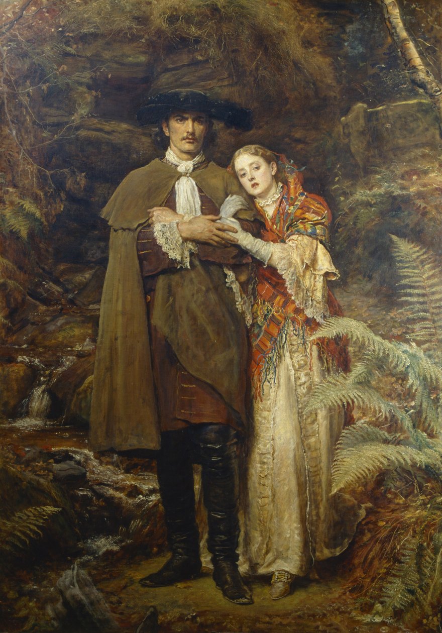 Bruden av Lammermoor av John Everett Millais