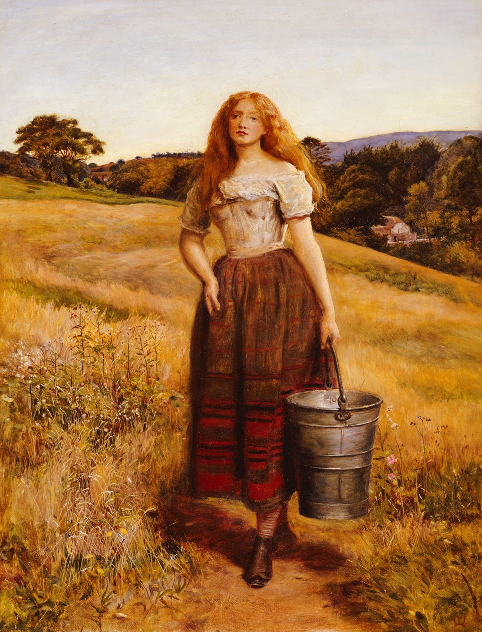 Bondens datter av John Everett Millais