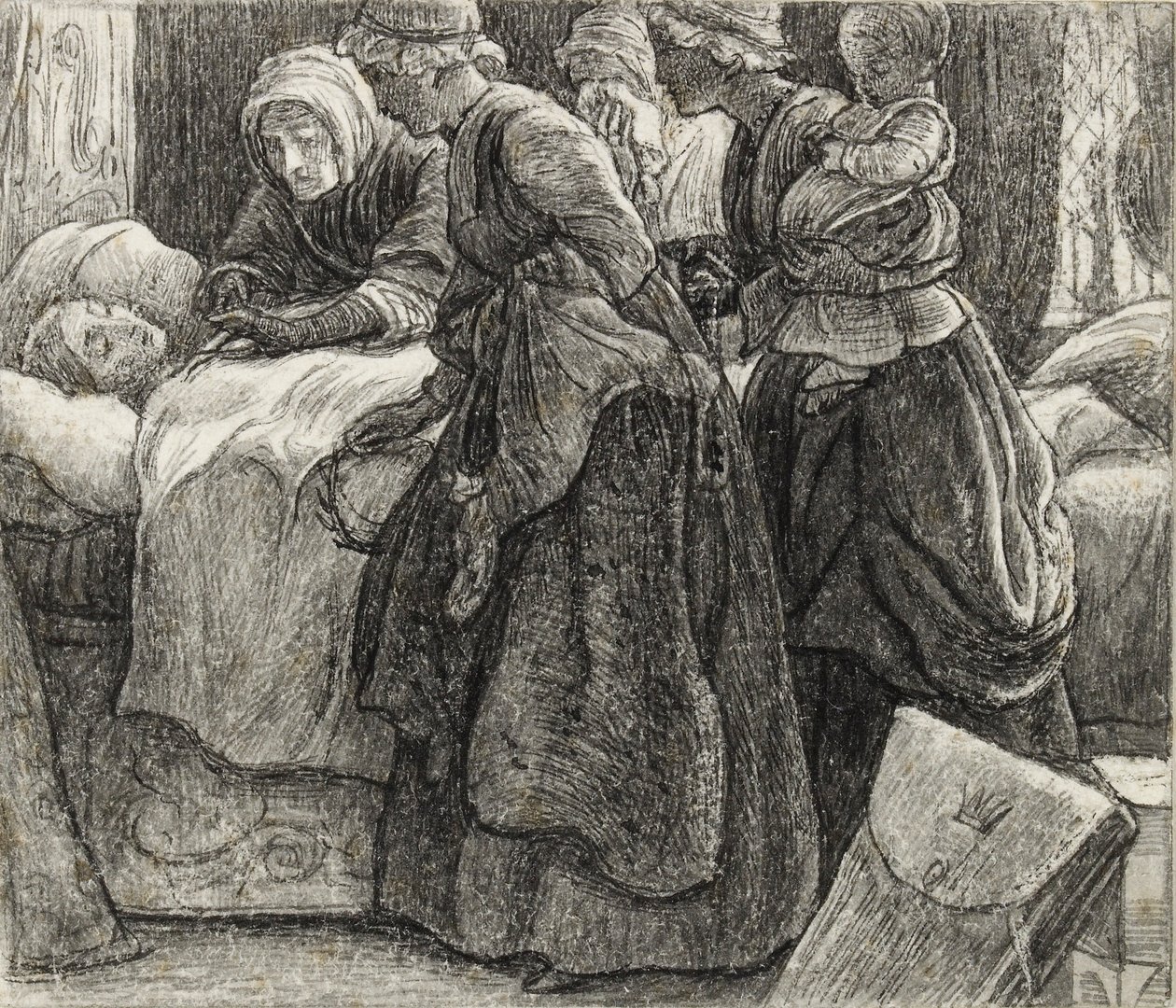 Lord of Burleigh, c1857 av John Everett Millais