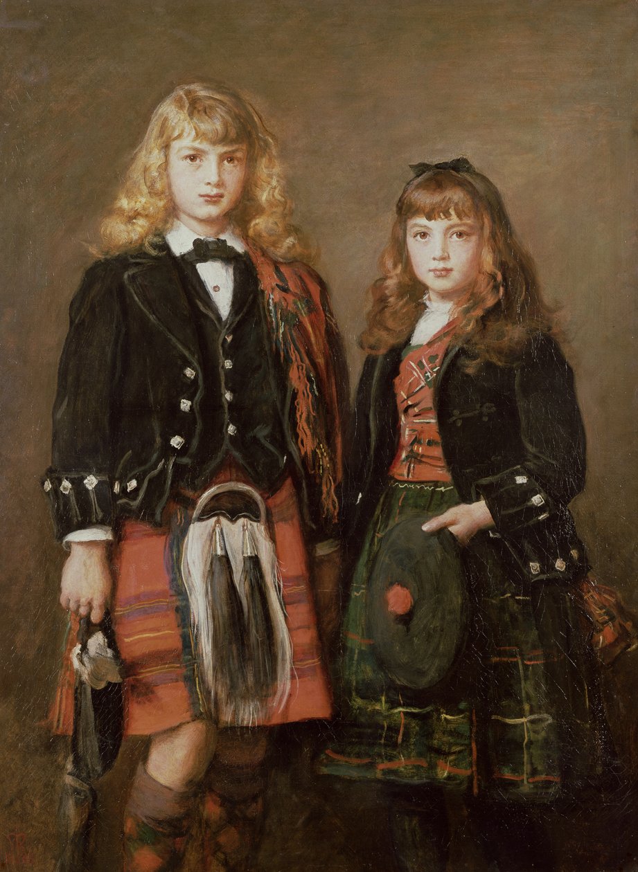 To Bairns av John Everett Millais