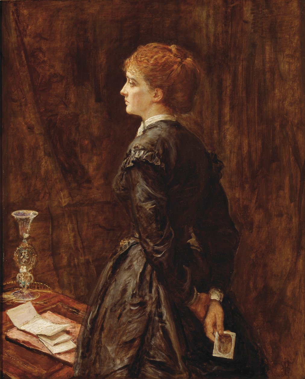 Ja eller nei? av John Everett Millais