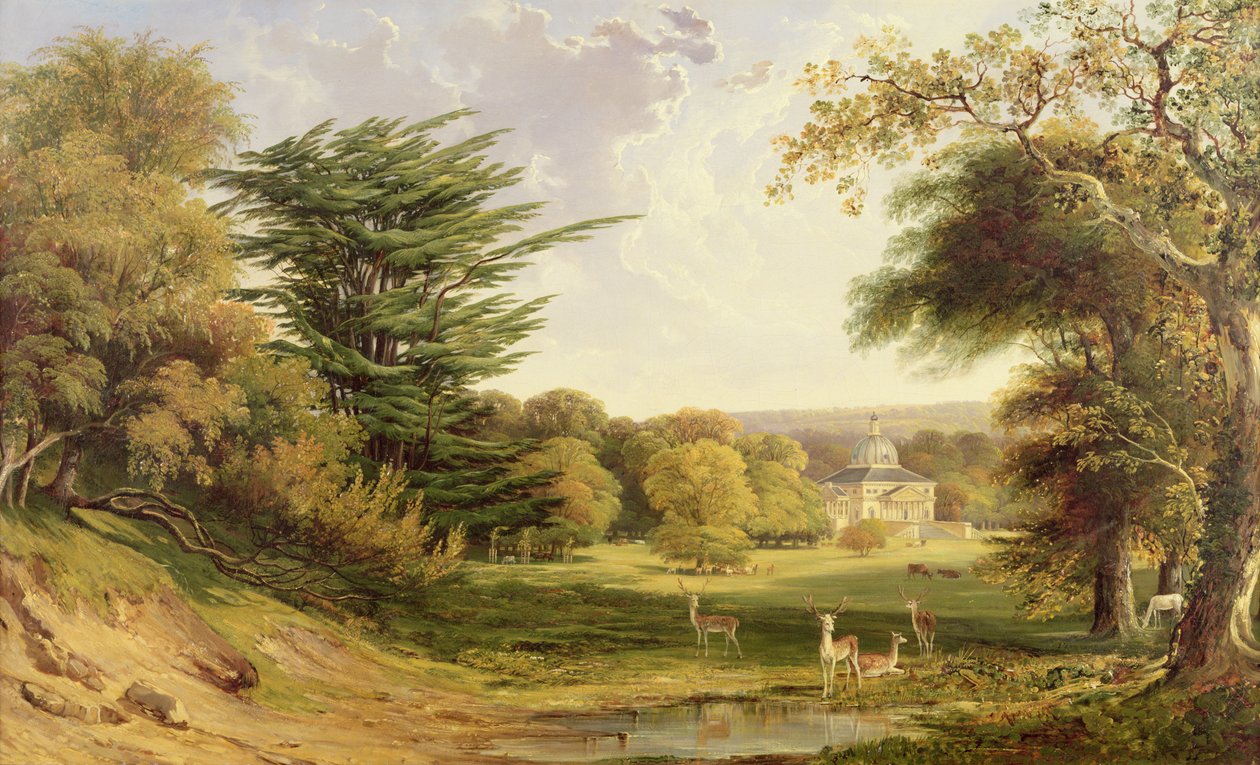 Mereworth Park, Kent av John F. Tennant