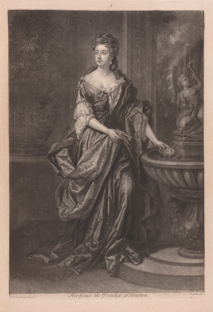 Hennes nåde hertuginnen av Grafton av John Faber the younger