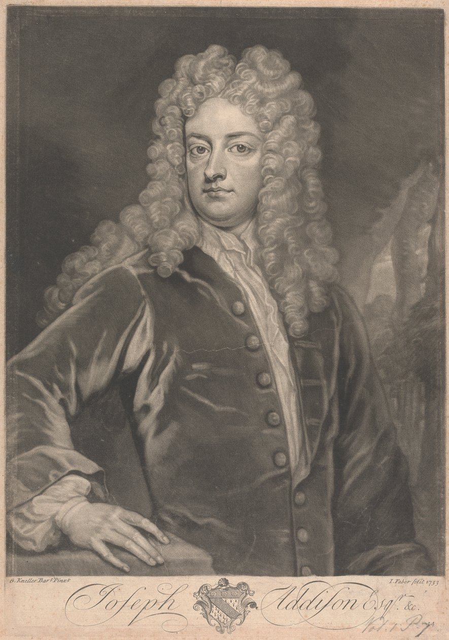 Joseph Addison Esq. av John Faber the younger