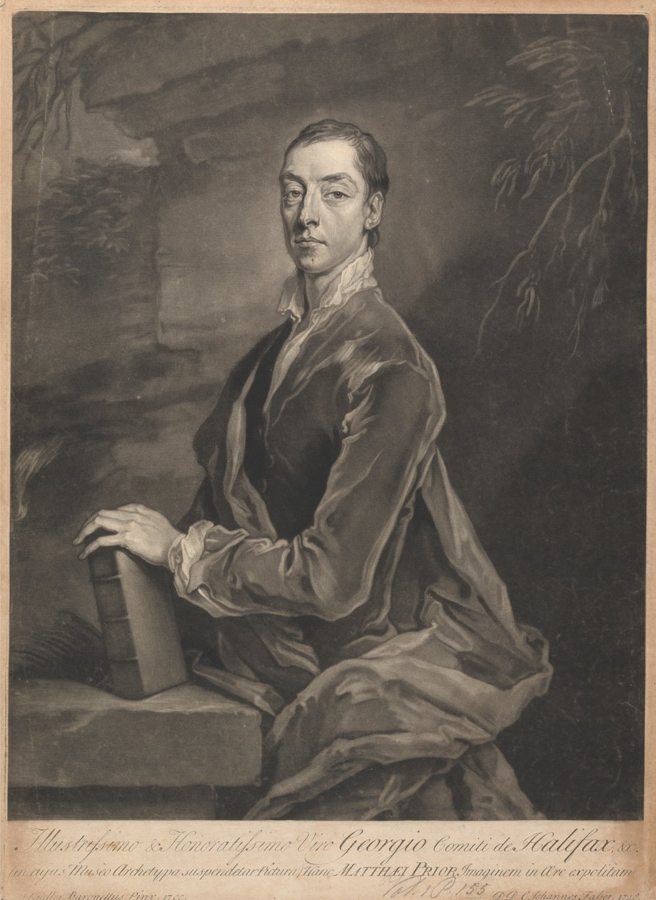 Matthew Prior av John Faber the younger