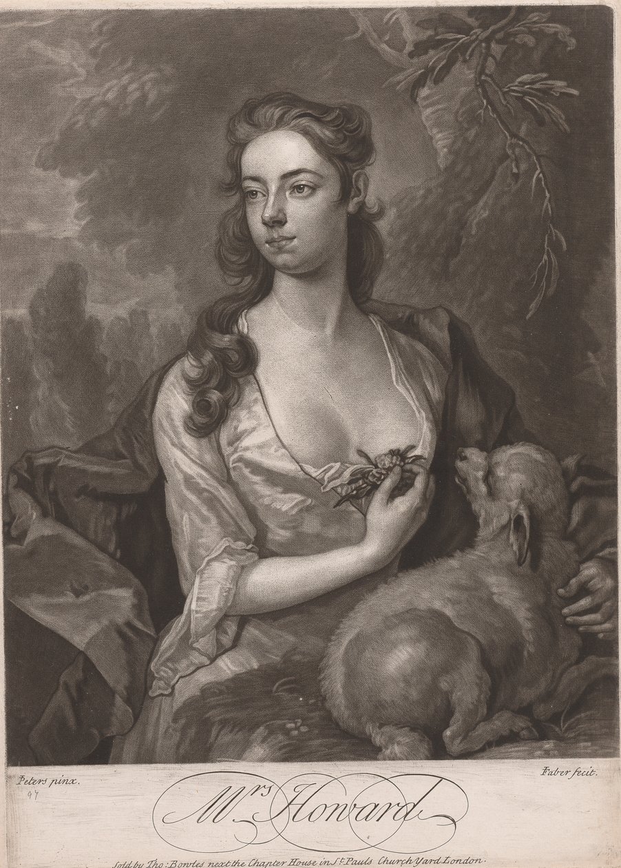 Mrs. Howard av John Faber the younger