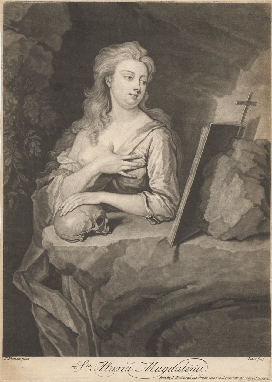 Sta. Maria Magdalena av John Faber the younger
