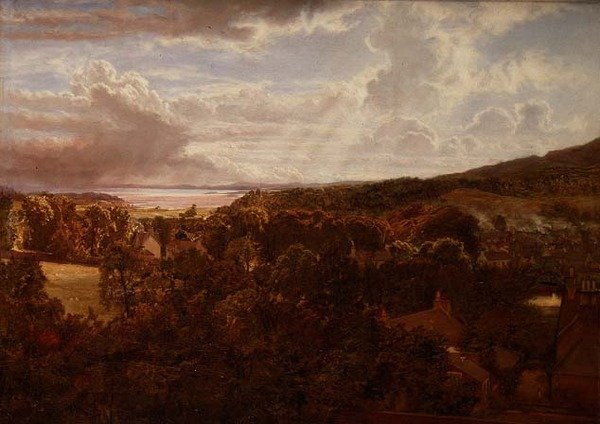 En landsby i Galloway av John Faed