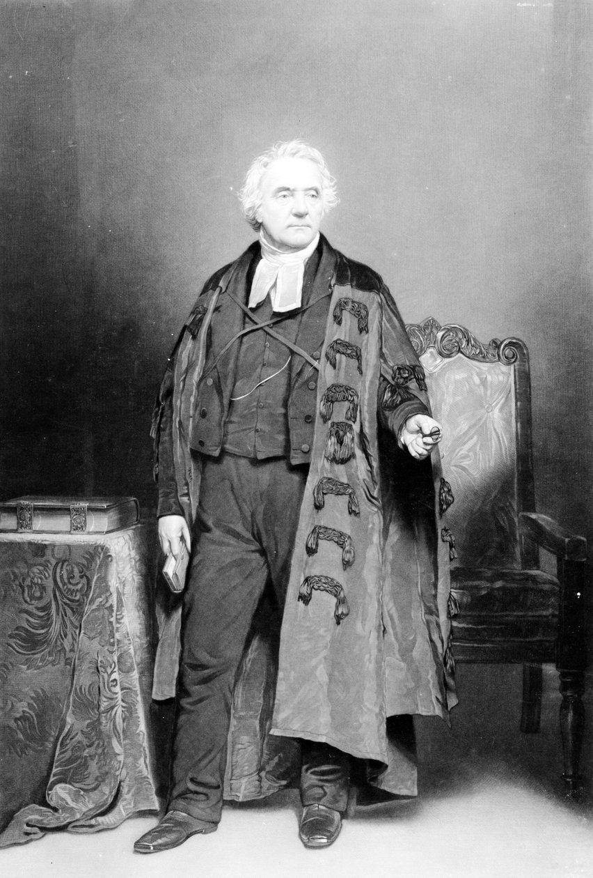 Thomas Chalmers, gravert av James Faed, 1849 (mezzotint) av John Faed