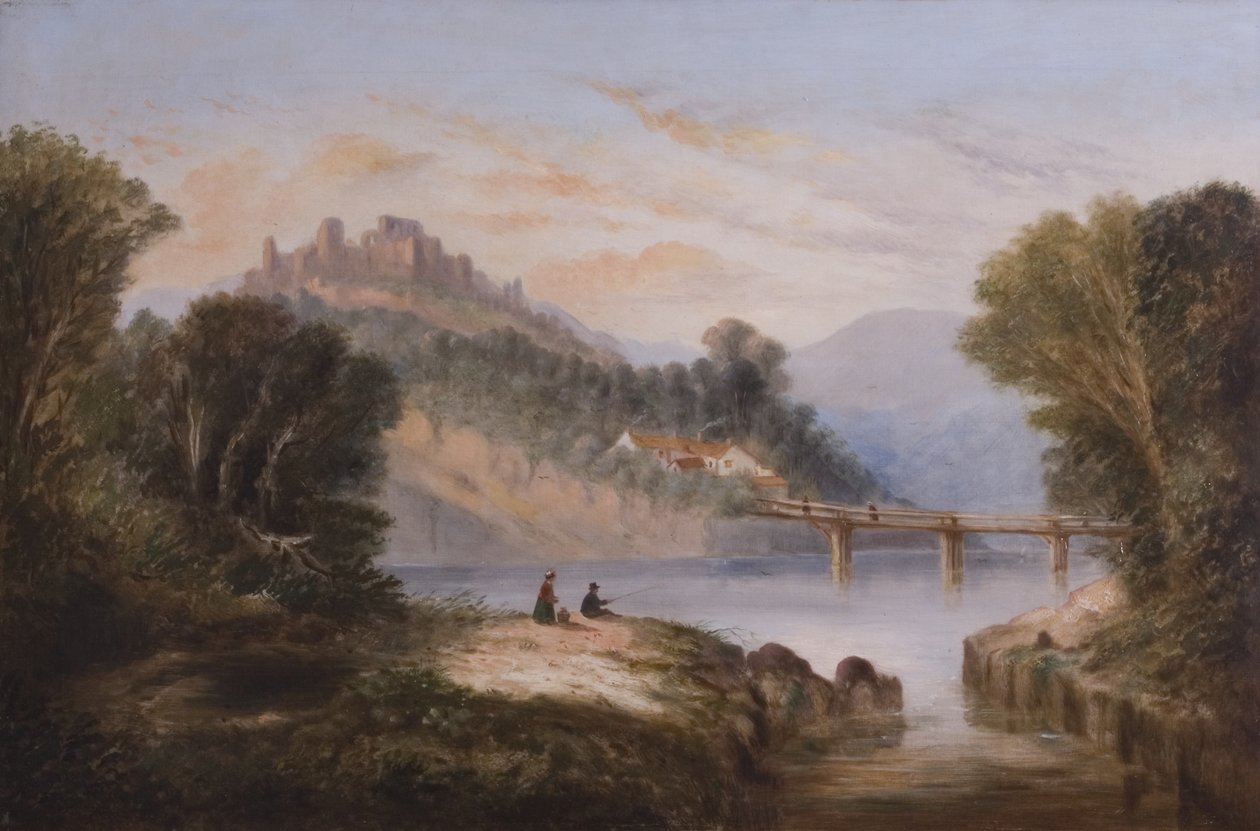 Dunluce Castle, Antrim, ca. 1860 av John Faulkner