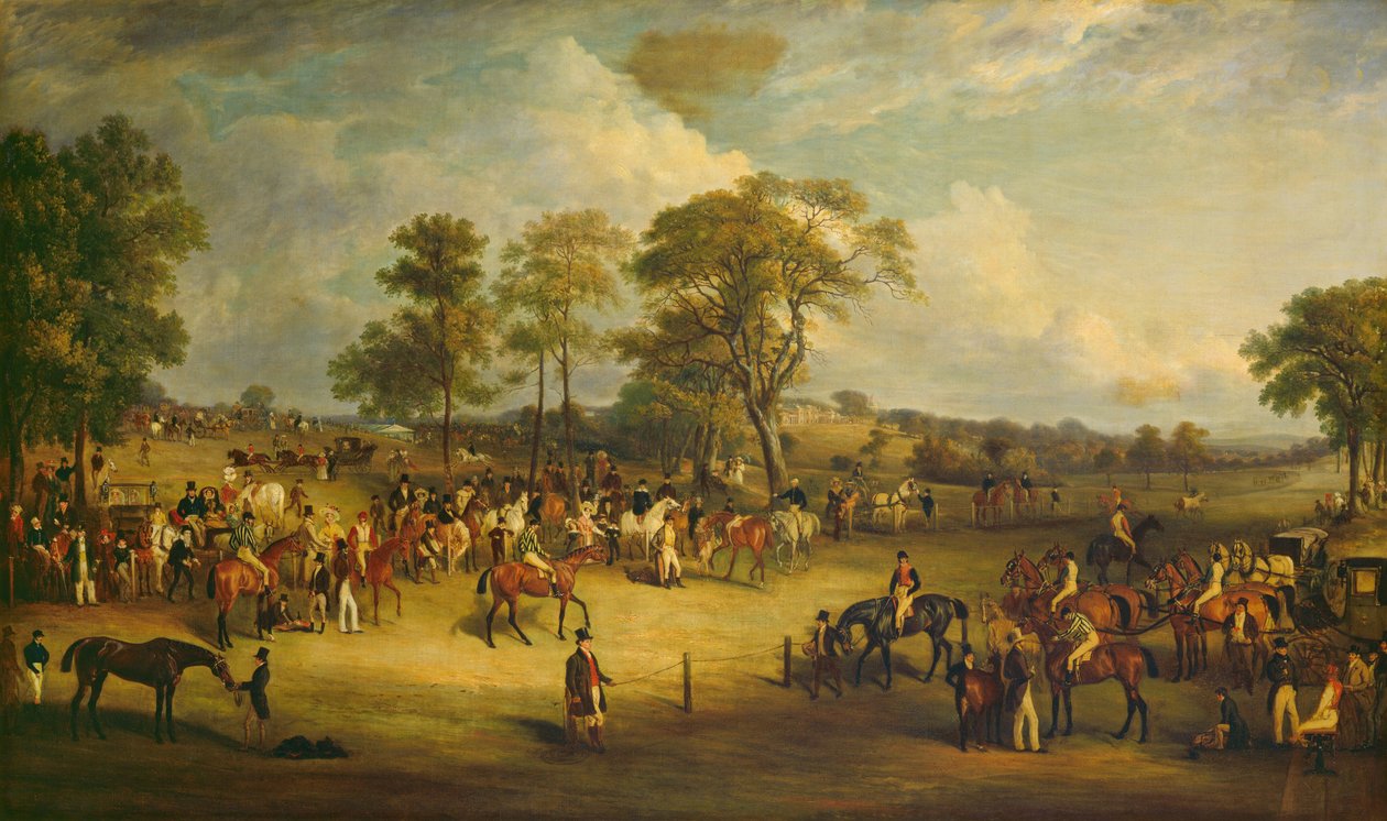 Heaton Park-løp av John Ferneley