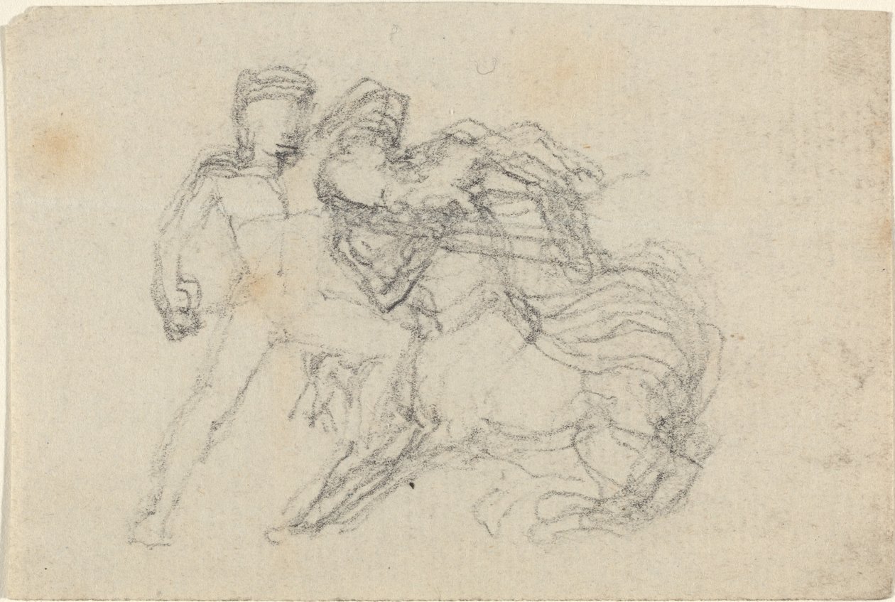 Kamp mellom mennesket og kentauren av John Flaxman