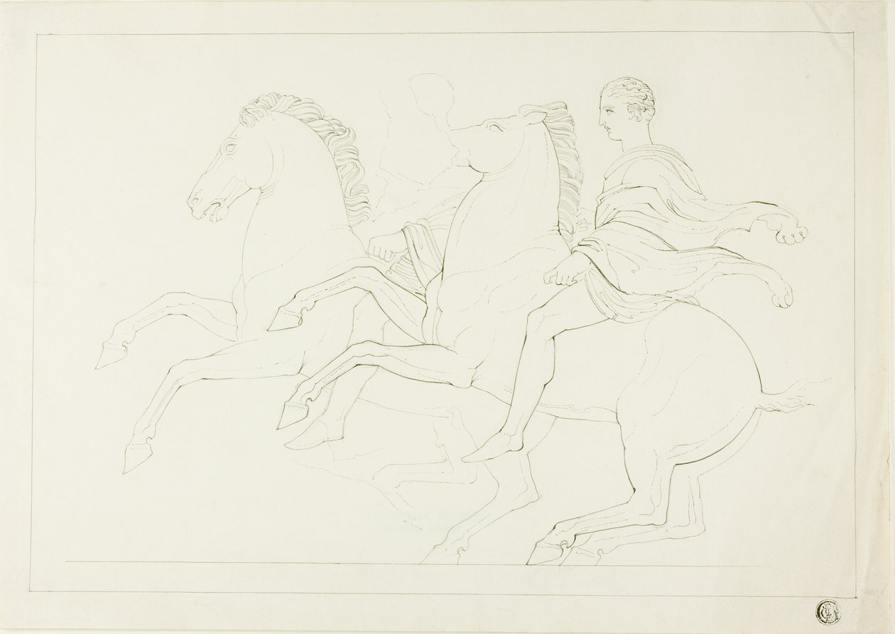 Kopi av Golgata fra Parthenon-frisen av John Flaxman
