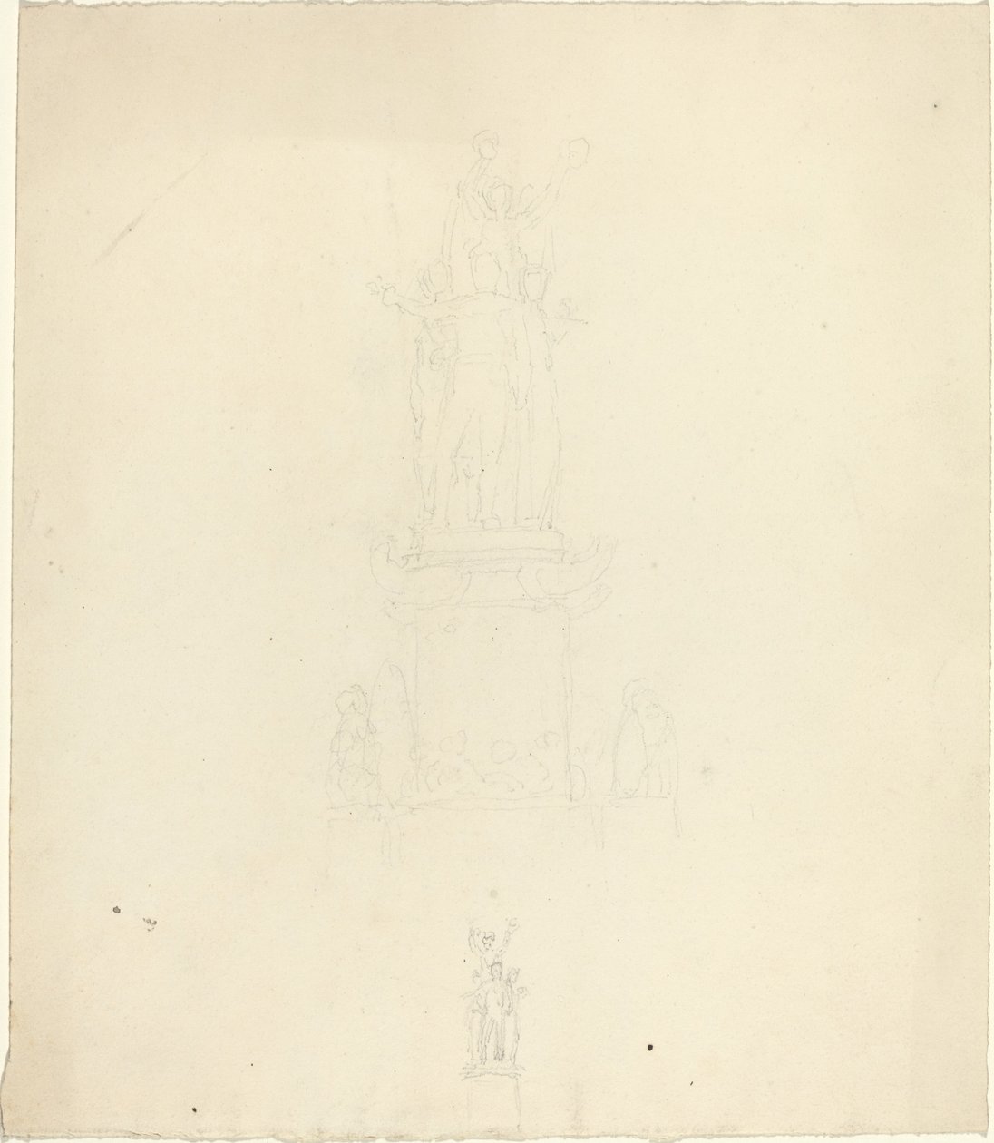 Design for monument eller metallarbeid av John Flaxman