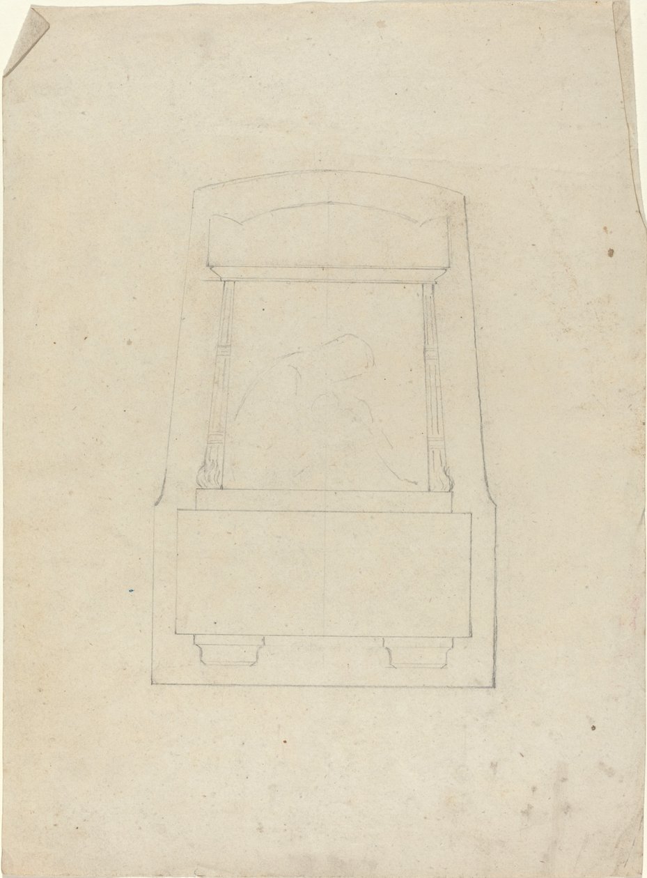 Design for et monument av John Flaxman