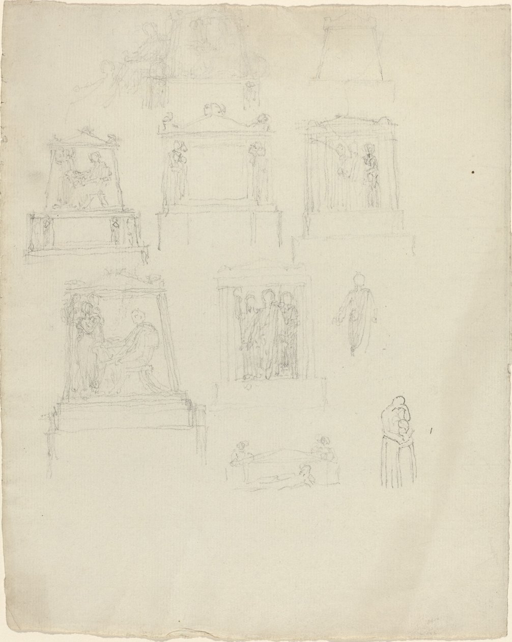 Design for monumenter av John Flaxman