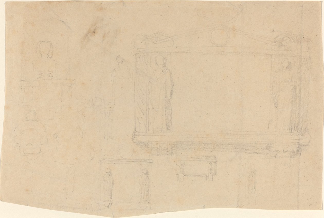 Design for monumenter av John Flaxman