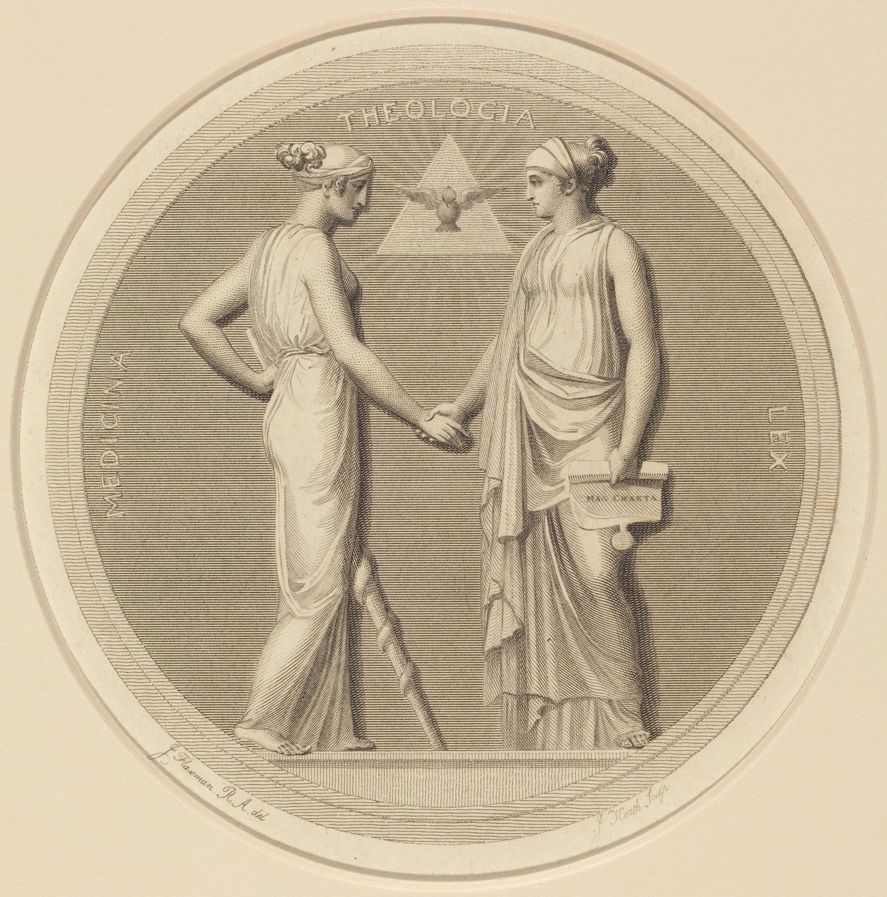 Medisin - Teologi - Juss av John Flaxman