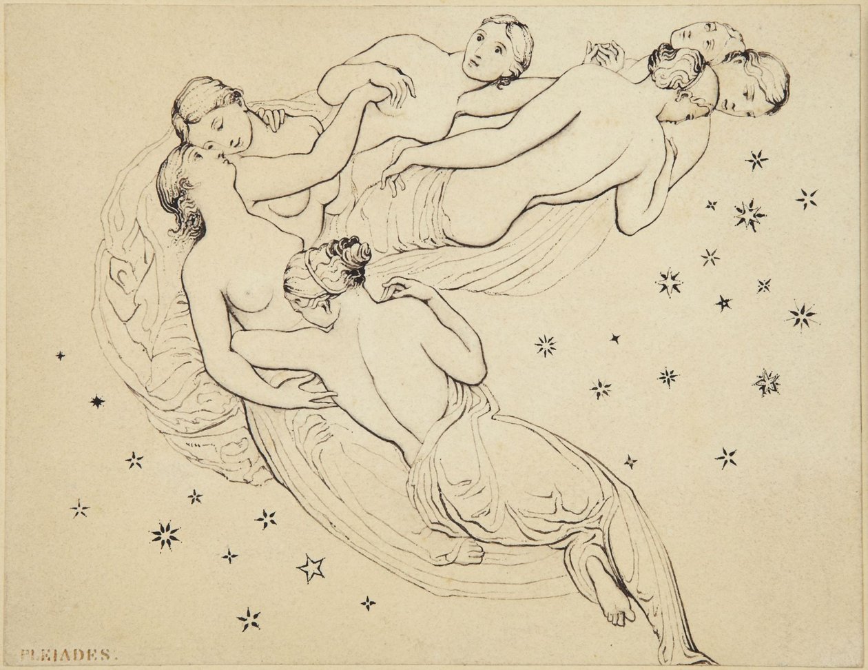 Pleiadene av John Flaxman