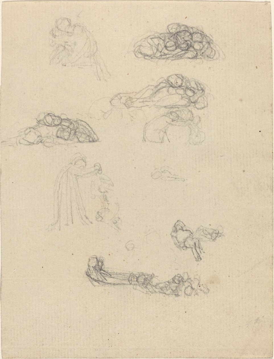 Studieark av John Flaxman