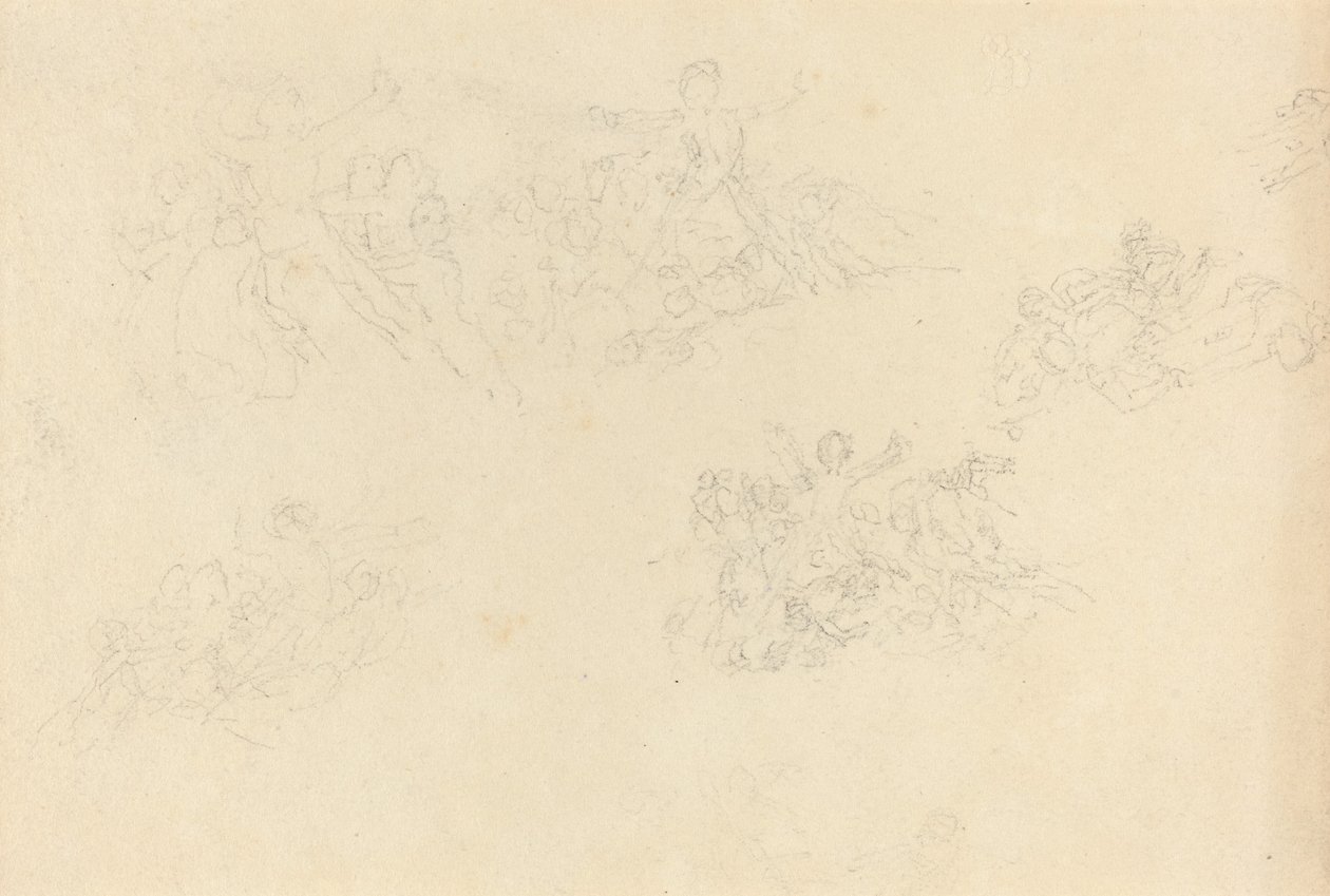 Studieark av John Flaxman