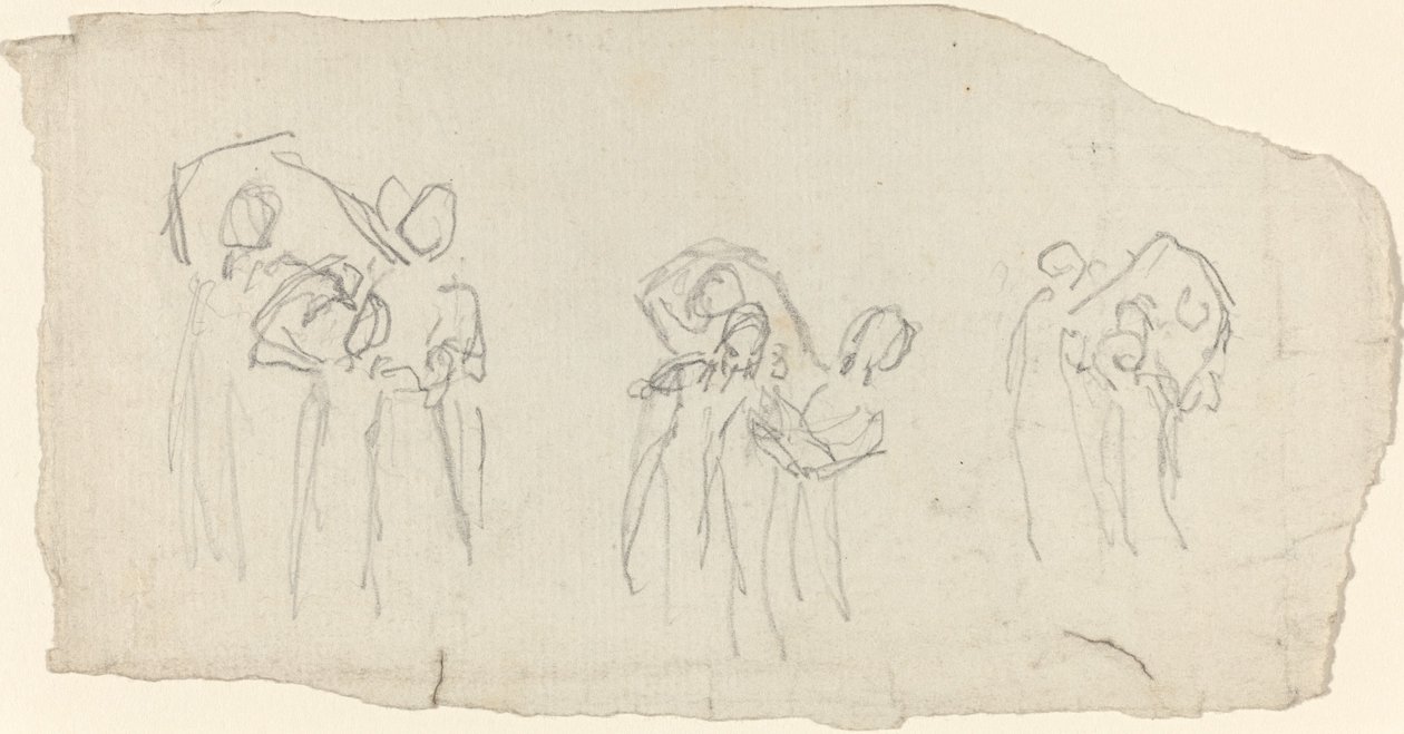 Tre grupper av dansere av John Flaxman