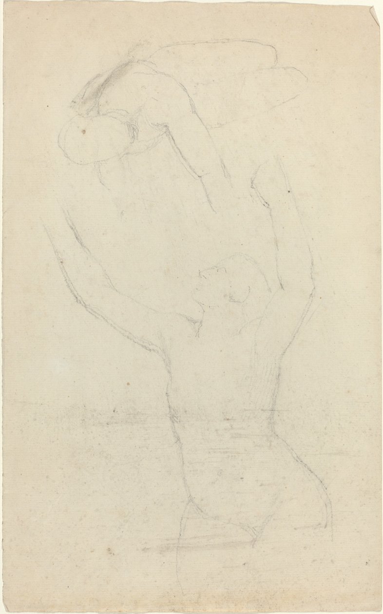 To luftbårne? Figurer som når ut til hverandre av John Flaxman