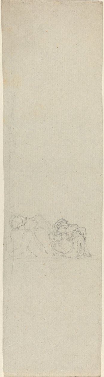 To sammenkrøpte figurer av John Flaxman