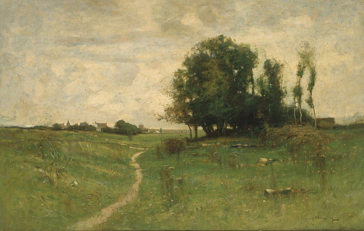 Veien til landsbyen, 1882. av John Francis Murphy