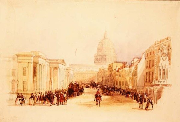 General Post Office og St. Martin le Grand av John Francis Salmon