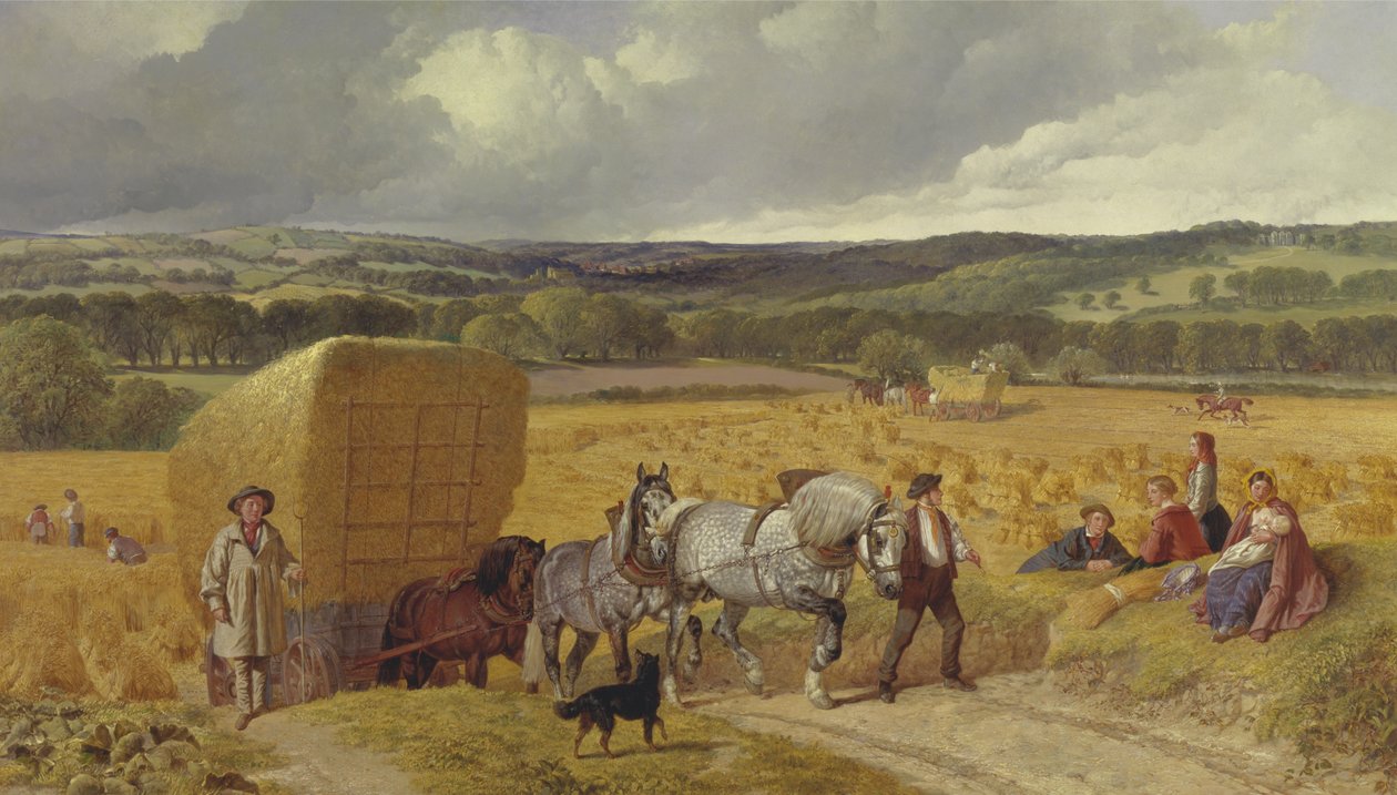 Innhøsting av John Frederick Herring