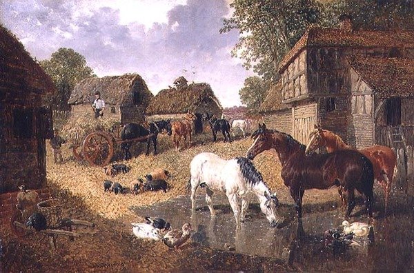 Laster Hay-vognen av John Frederick Herring Jnr