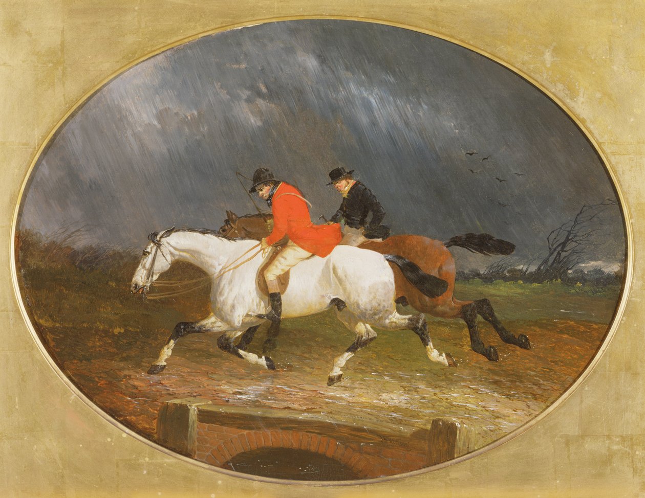 Returen fra jakten i regnet av John Frederick Herring Junior