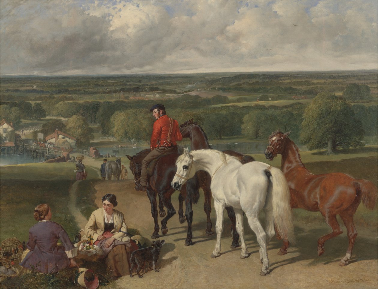Trening av de kongelige hestene, 1847-55 av John Frederick Herring Senior