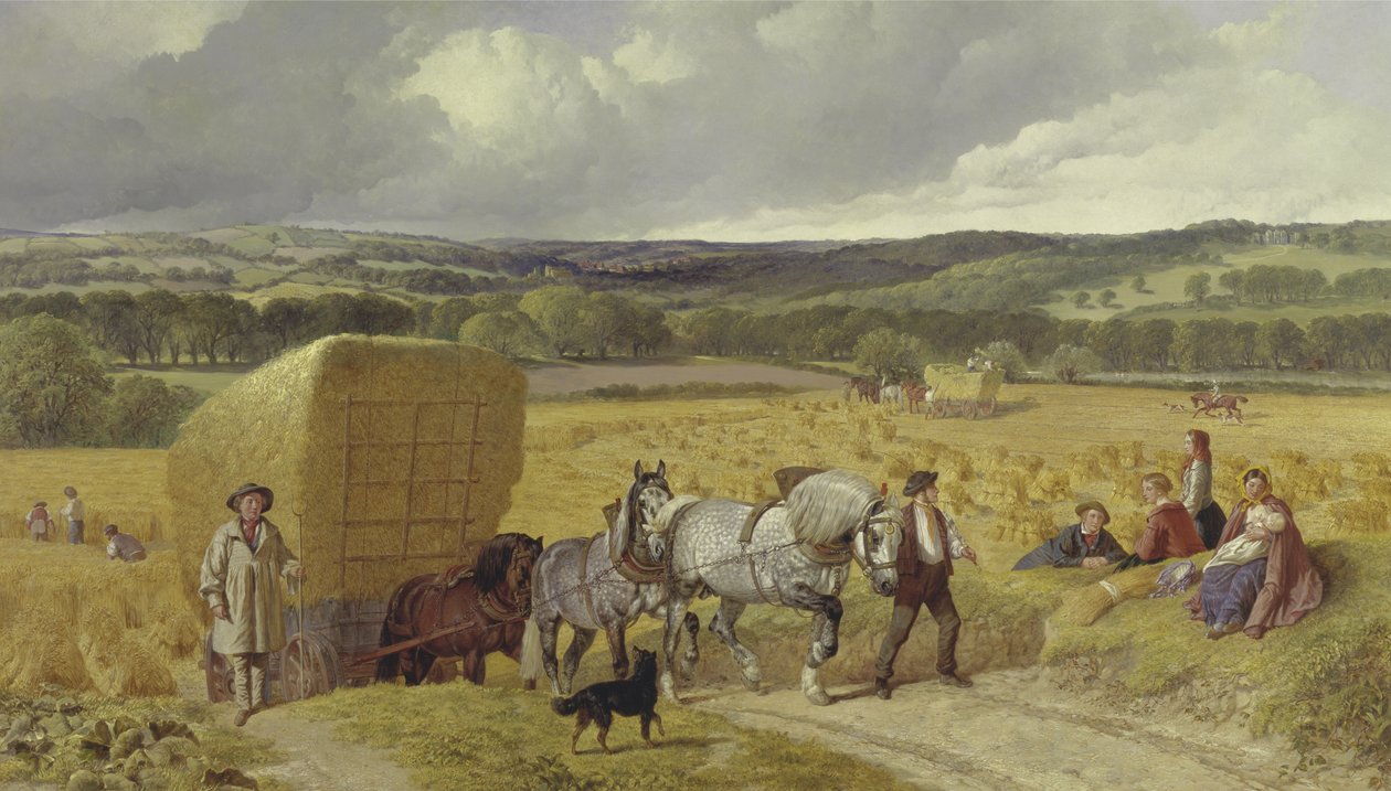 Harvest, 1857 av John Frederick Herring Senior